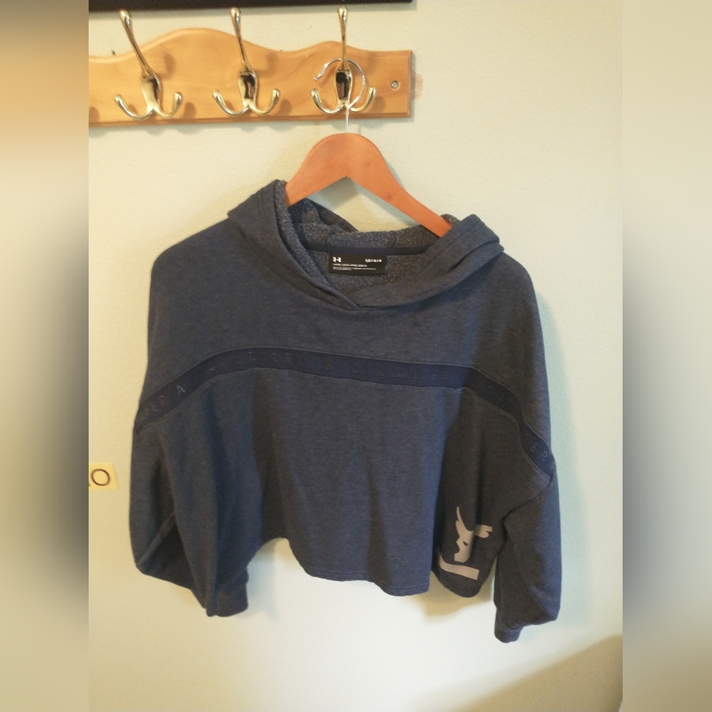Under Armour Blue Crop Jacket